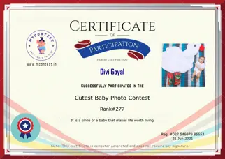 Certificate Preview