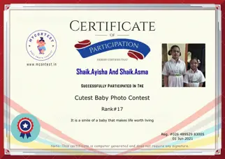 Certificate Preview