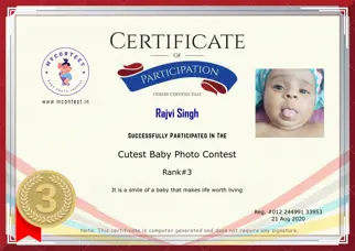 Certificate Preview