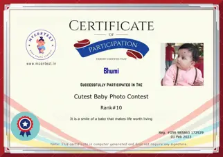 Certificate Preview
