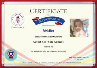 Certificate Preview