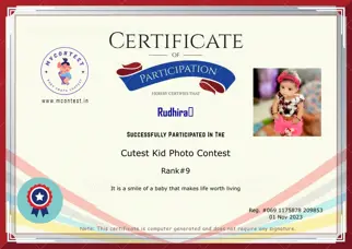 Certificate Preview