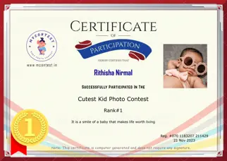 Certificate Preview