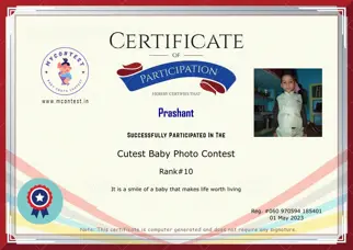 Certificate Preview