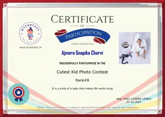 Certificate Preview