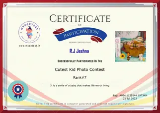 Certificate Preview