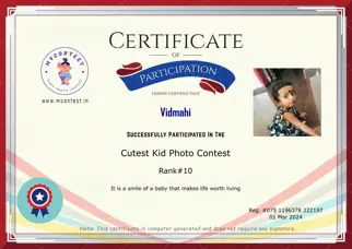 Certificate Preview
