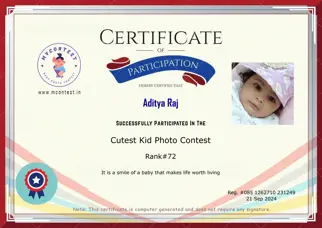 Certificate Preview