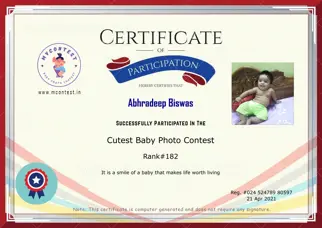 Certificate Preview