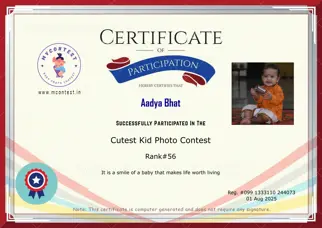 Certificate Preview
