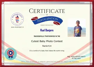 Certificate Preview