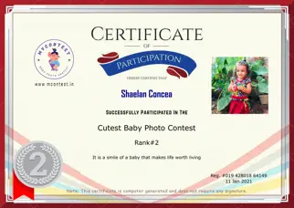 Certificate Preview