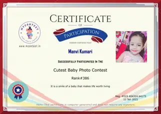Certificate Preview