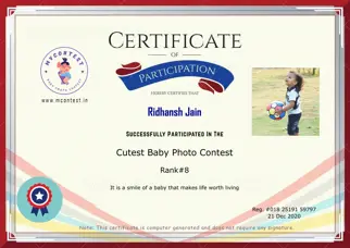 Certificate Preview