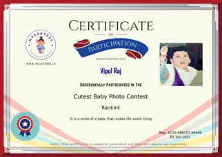 Certificate Preview