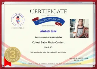 Certificate Preview