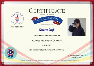 Certificate Preview