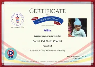 Certificate Preview