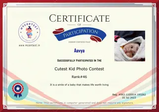 Certificate Preview