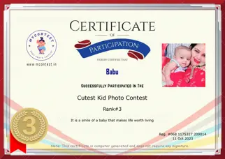 Certificate Preview