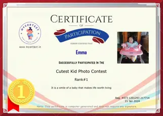 Certificate Preview
