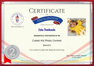 Certificate Preview
