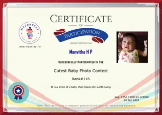 Certificate Preview