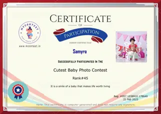 Certificate Preview