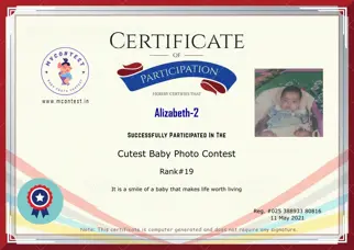 Certificate Preview