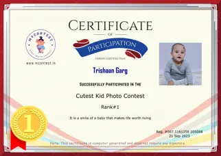 Certificate Preview
