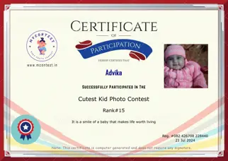 Certificate Preview