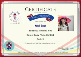 Certificate Preview