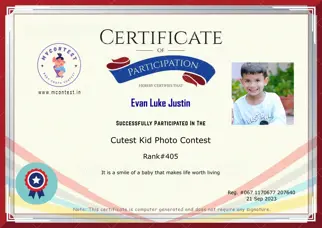 Certificate Preview