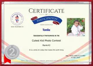 Certificate Preview