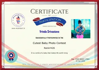 Certificate Preview